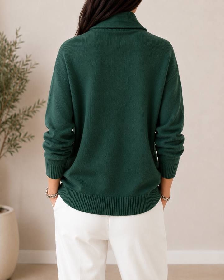 BEAUMONT NICE | PULL V-COL DÉTENDUE POUR FEMMES