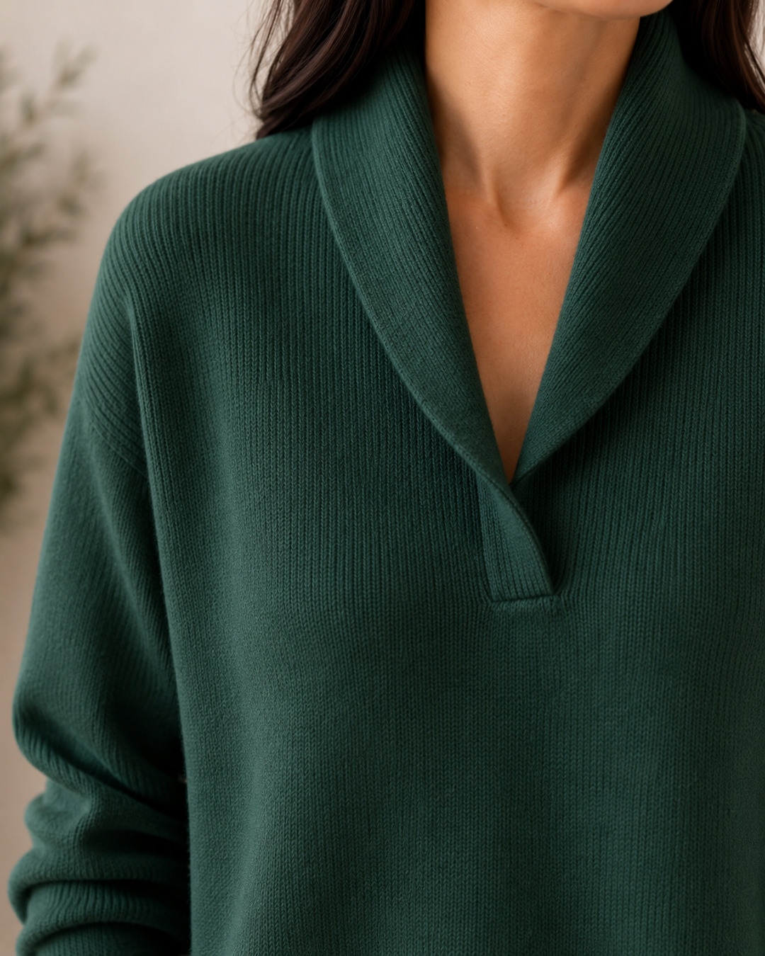 BEAUMONT NICE | PULL V-COL DÉTENDUE POUR FEMMES