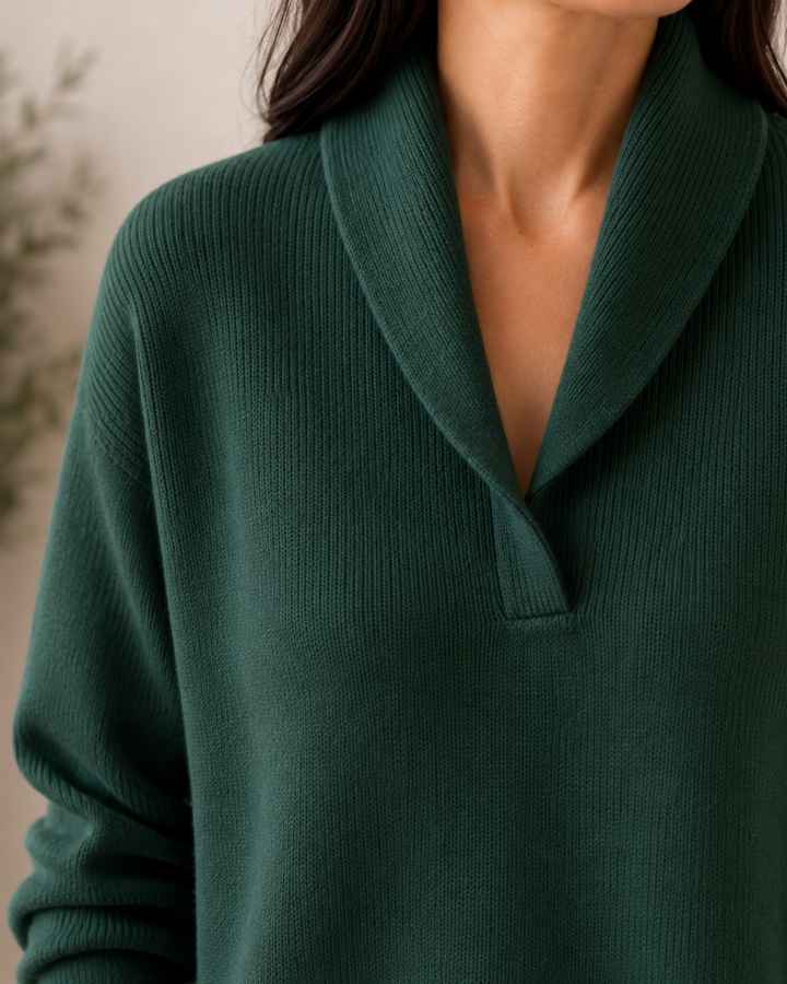 BEAUMONT NICE | PULL V-COL DÉTENDUE POUR FEMMES