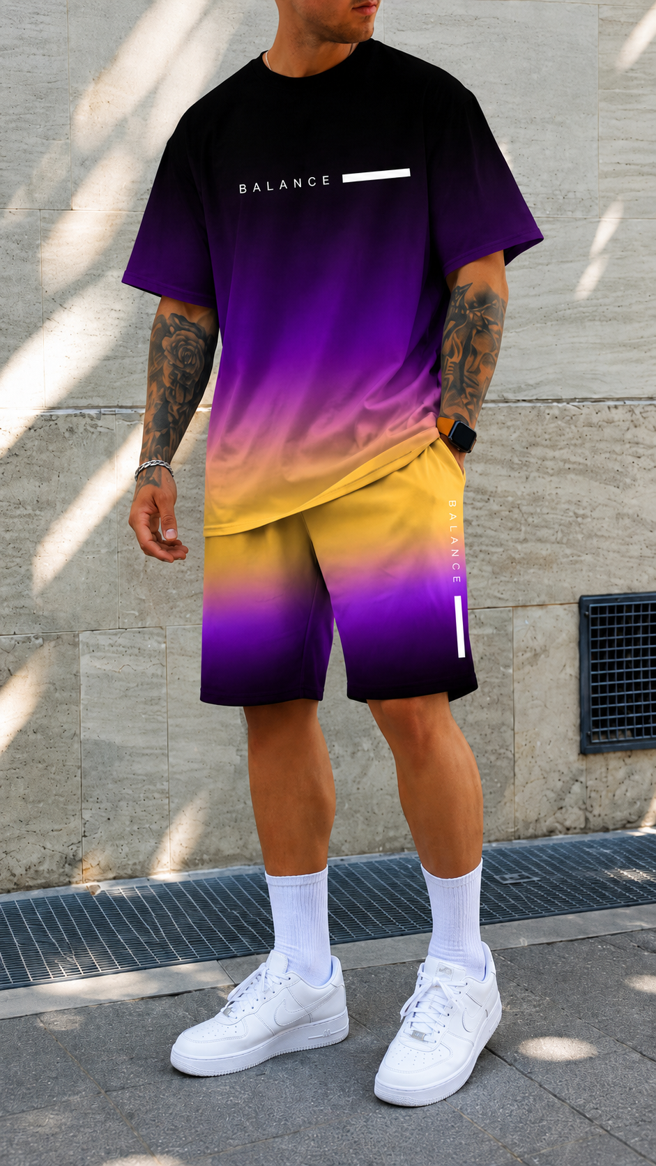 GRADIENT SPORTS SET FOR MEN