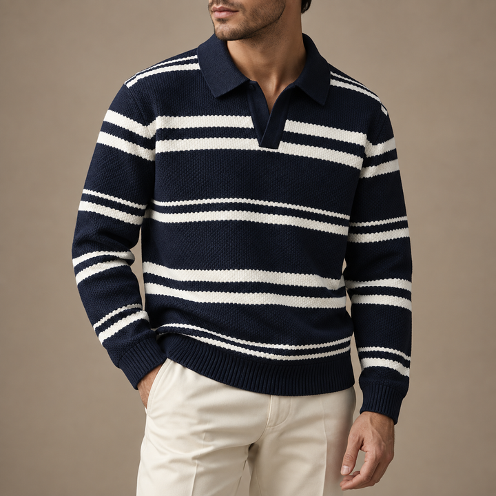 Polo en maille rayé Windsor