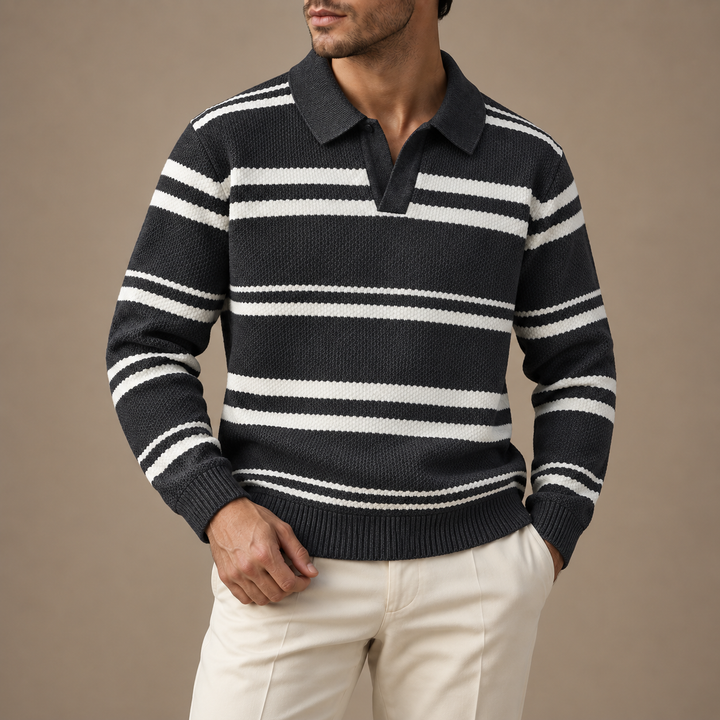 Polo en maille rayé Windsor