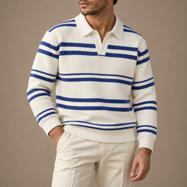 Polo en maille rayé Windsor