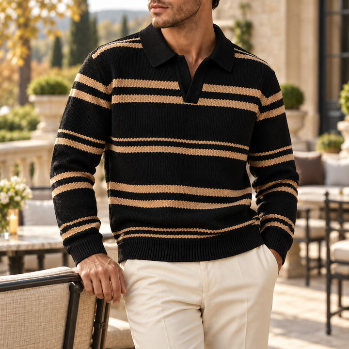 Polo en maille rayé Windsor