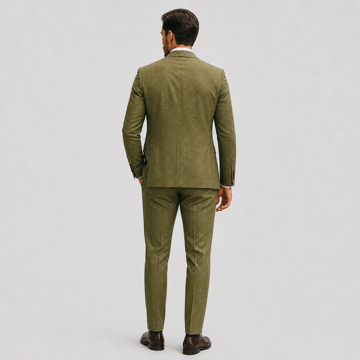 SLIM-FIT NYLON SUIT FOR MEN