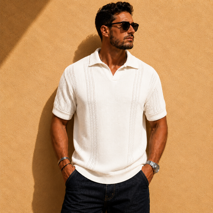 OPEN KNIT SHIRT FOR MEN