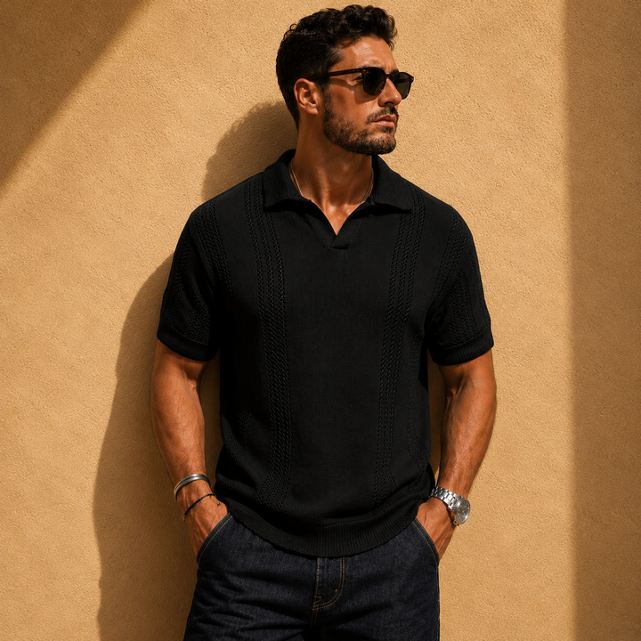 OPEN KNIT SHIRT FOR MEN