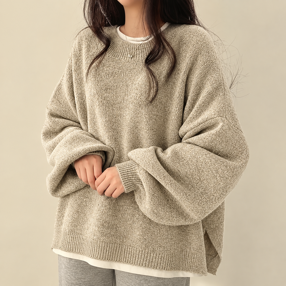 BEAUMONT NICE | PULL COL ROND POUR FEMMES