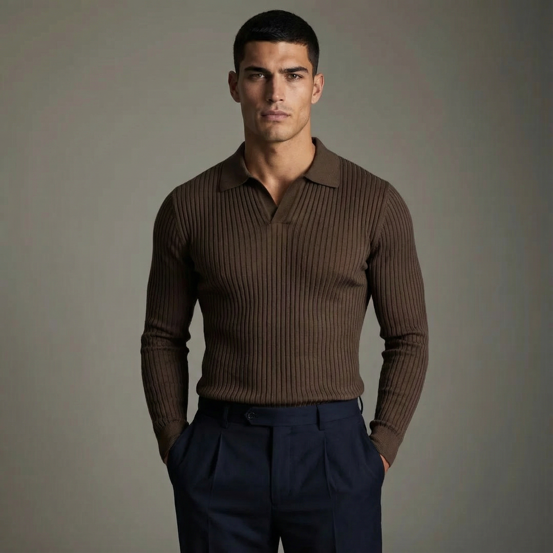 OPEN COLLAR SHIRT FOR MEN