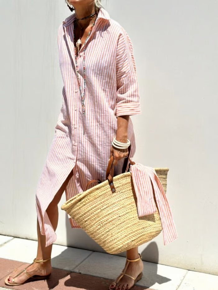 BEAUMONT NICE | ROBE MIDI POLO POUR FEMMES