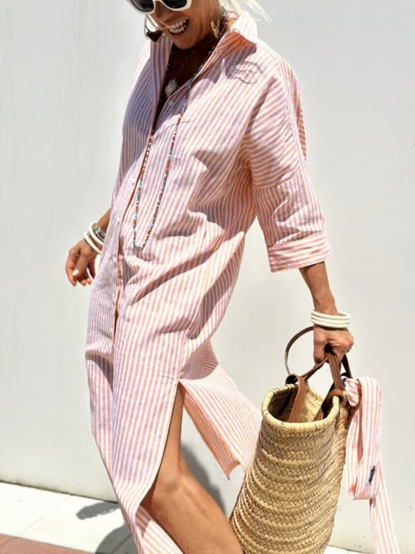 BEAUMONT NICE | ROBE MIDI POLO POUR FEMMES