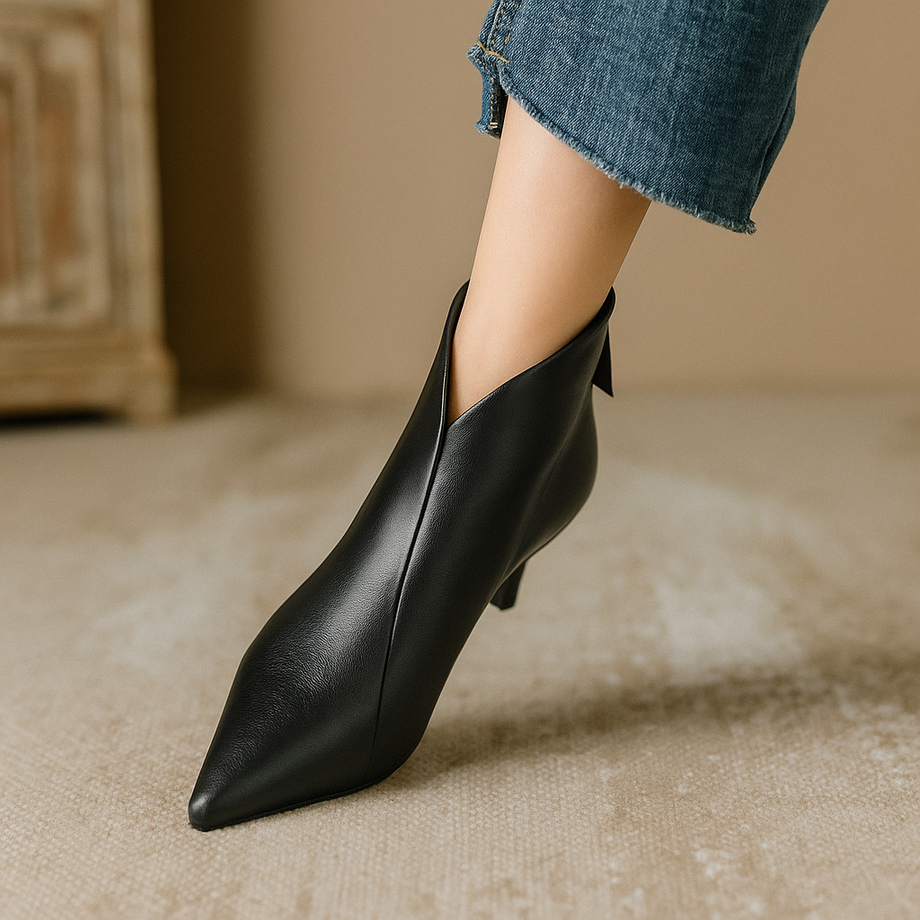 BEAUMONT NICE | BOTTINES À TALON POINTU POUR FEMMES