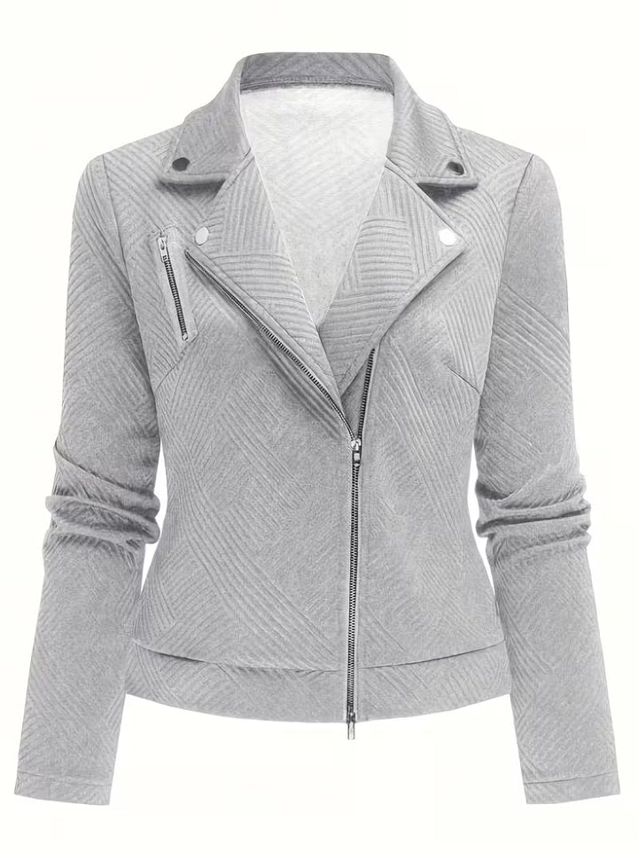 BEAUMONT NICE | VESTE BIKER GÉOMÉTRIQUE POUR FEMMES