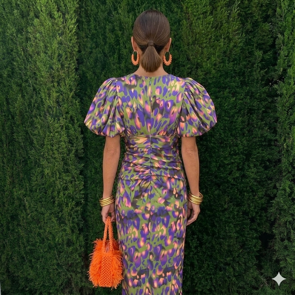 BEAUMONT NICE | ROBE À MANCHES PLISSÉES POUR FEMMES