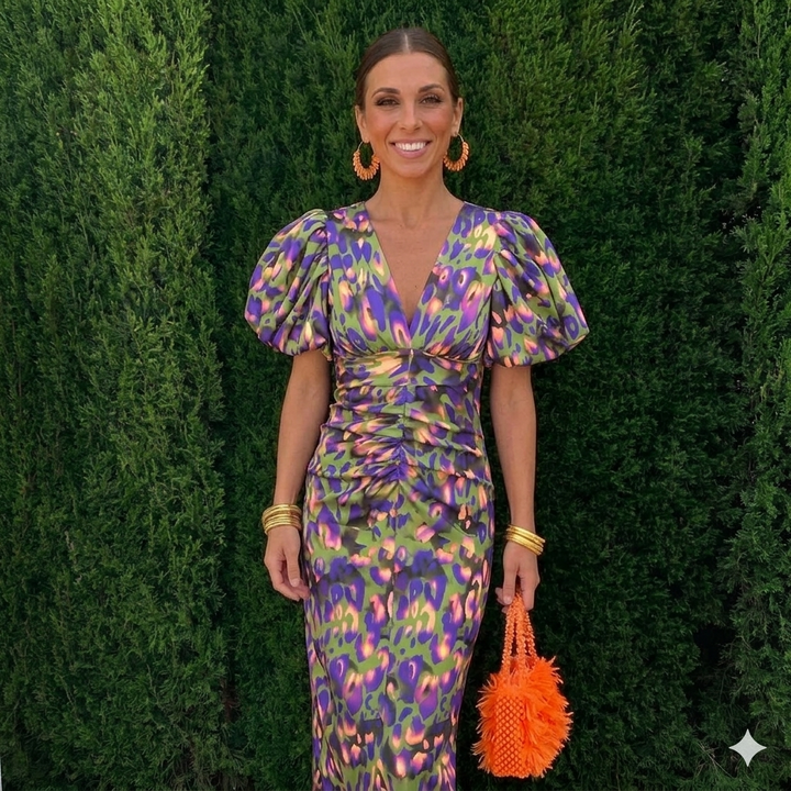 BEAUMONT NICE | ROBE À MANCHES PLISSÉES POUR FEMMES