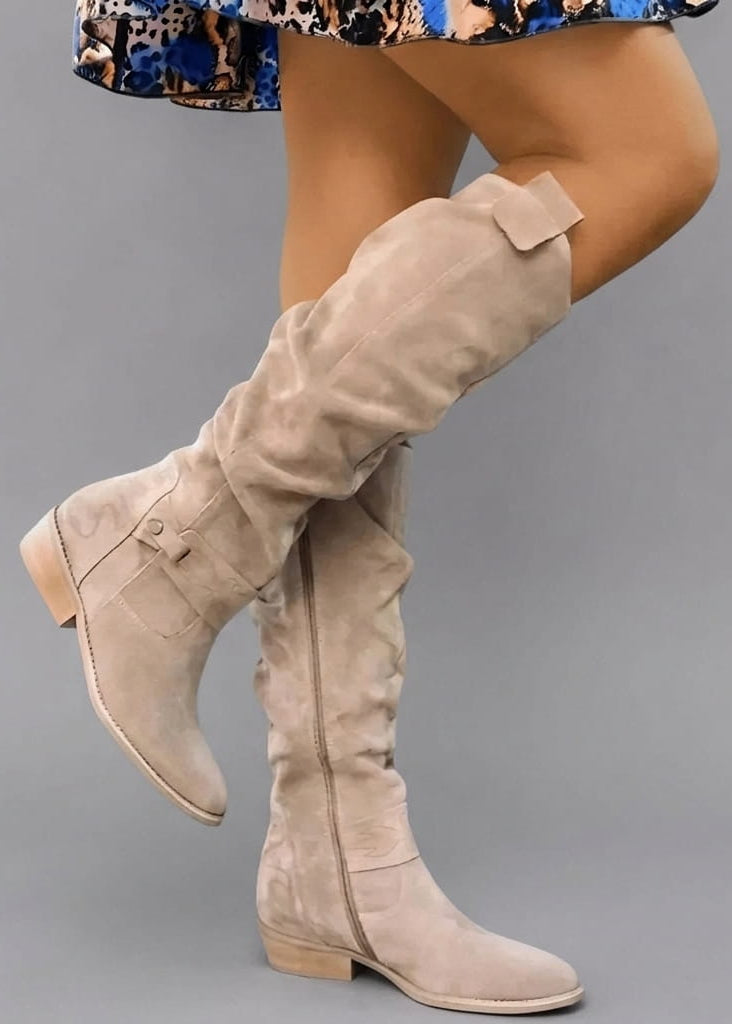 Charlie | Bottes hautes à petit talon