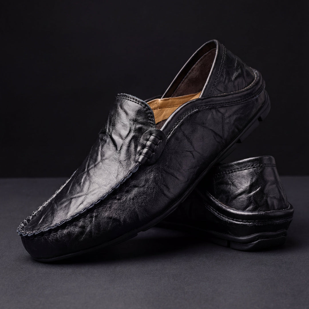 SLIP-ON MOCCASINS FOR MEN