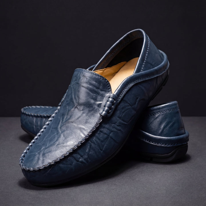 SLIP-ON MOCCASINS FOR MEN