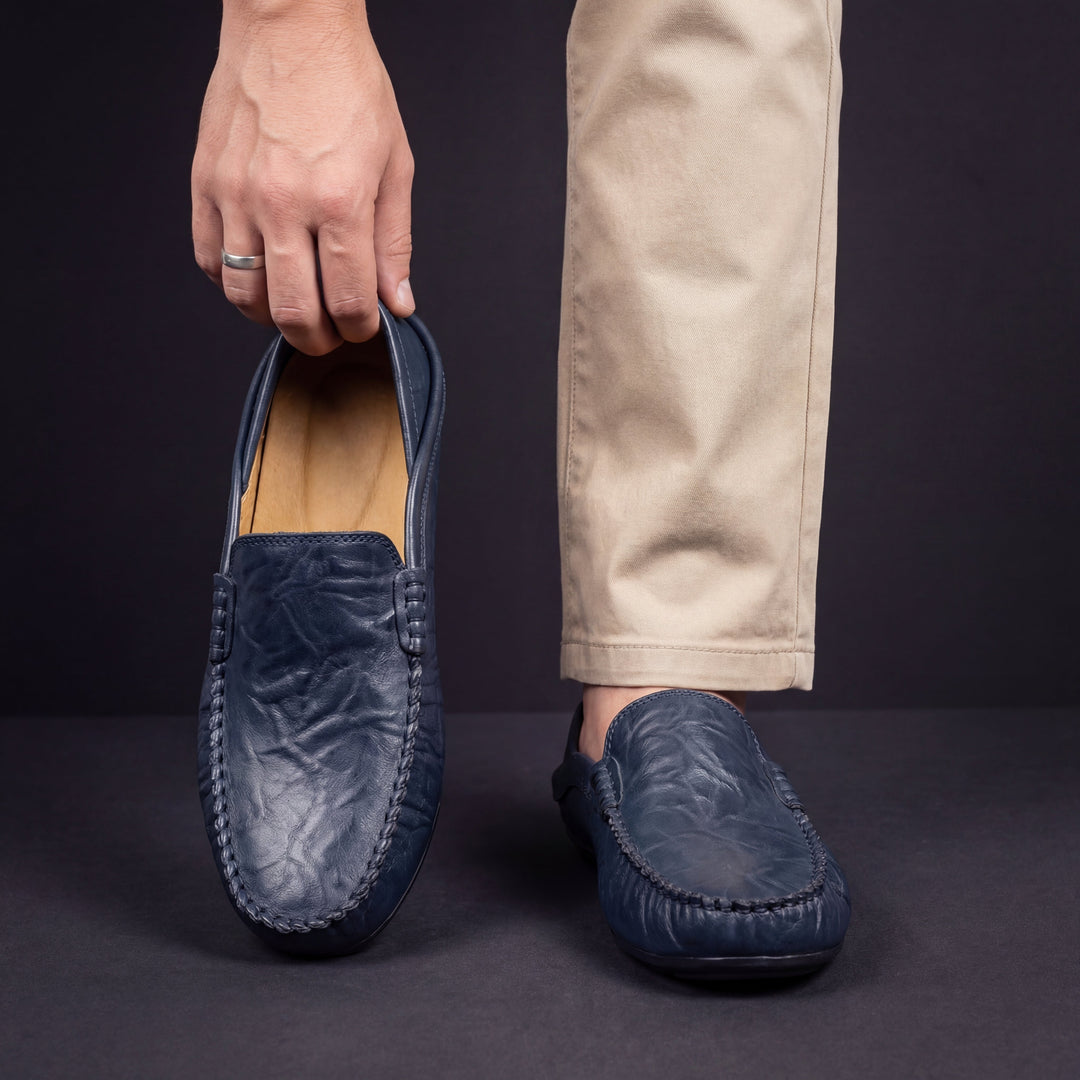 SLIP-ON MOCCASINS FOR MEN
