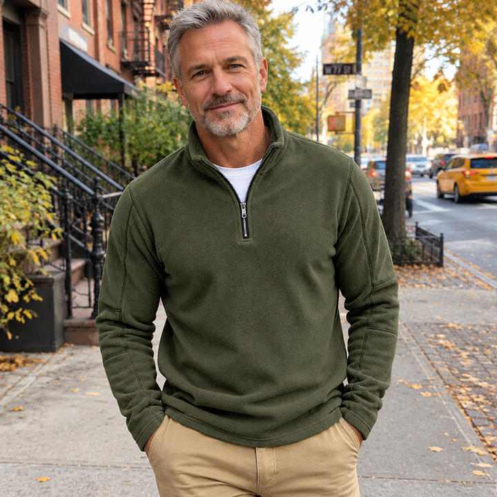Pull demi-zip en polaire Harlan™