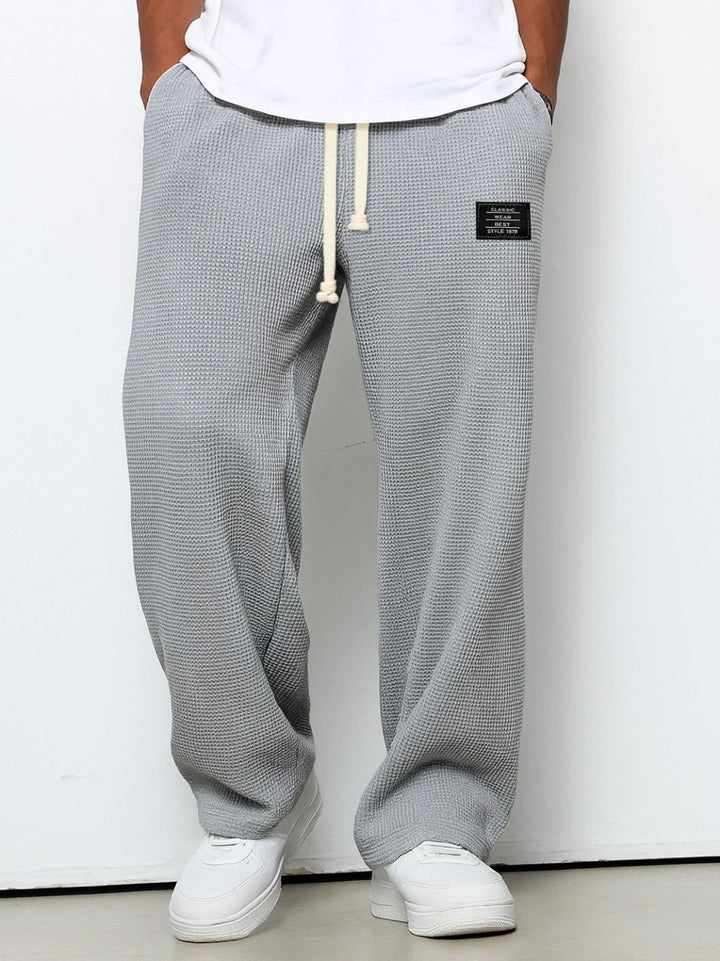 RELAXED DRAWSTRING TROUSERS FOR MEN