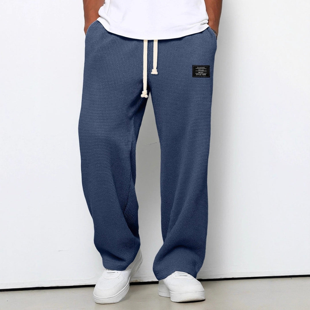 RELAXED DRAWSTRING TROUSERS FOR MEN