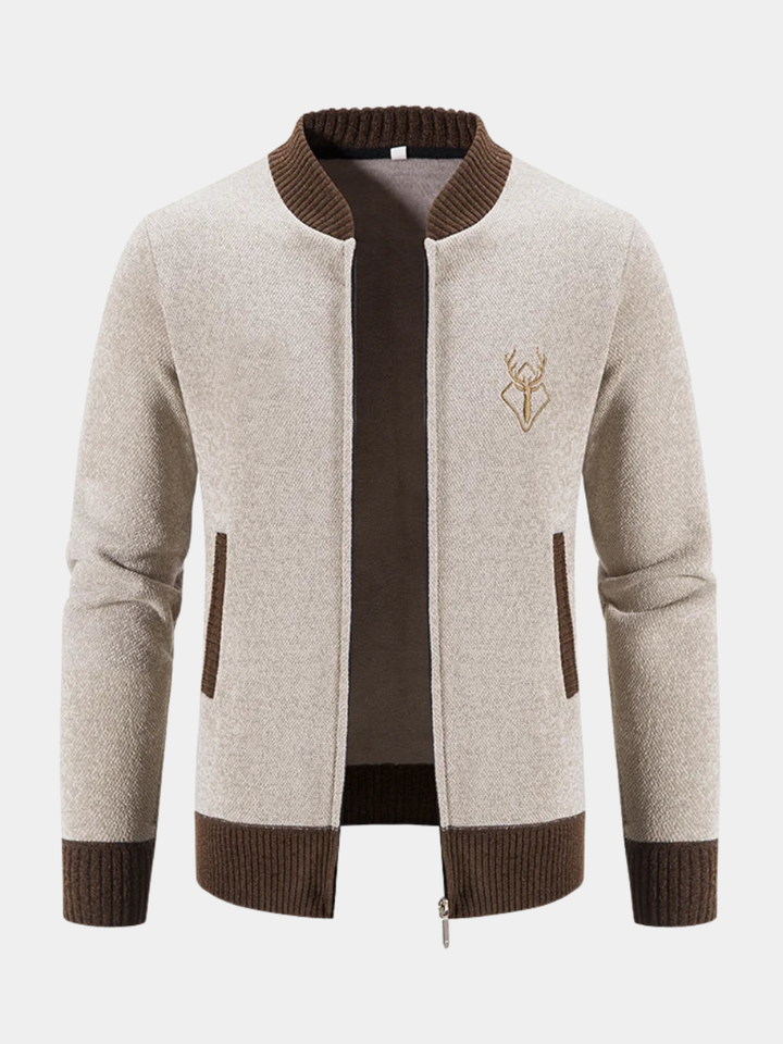 DEER ICON KNIT VEST FOR MEN