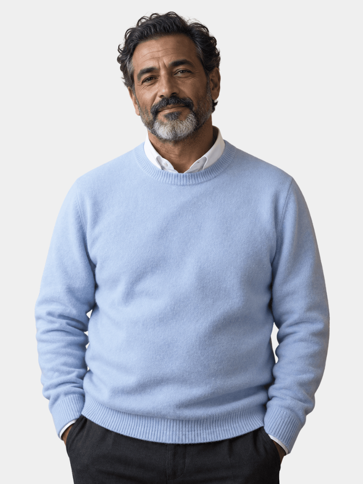 COTTON WOOL CREWNECK FOR MEN