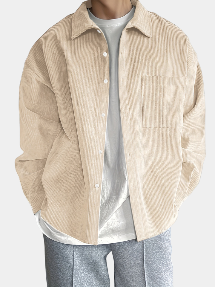 LOOSE BUTTON SHIRT FOR MEN