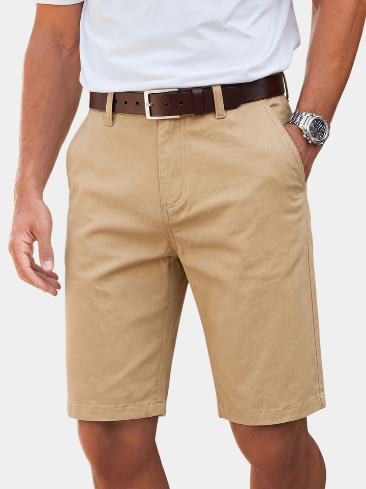 TWILL CHINO SHORTS FOR MEN