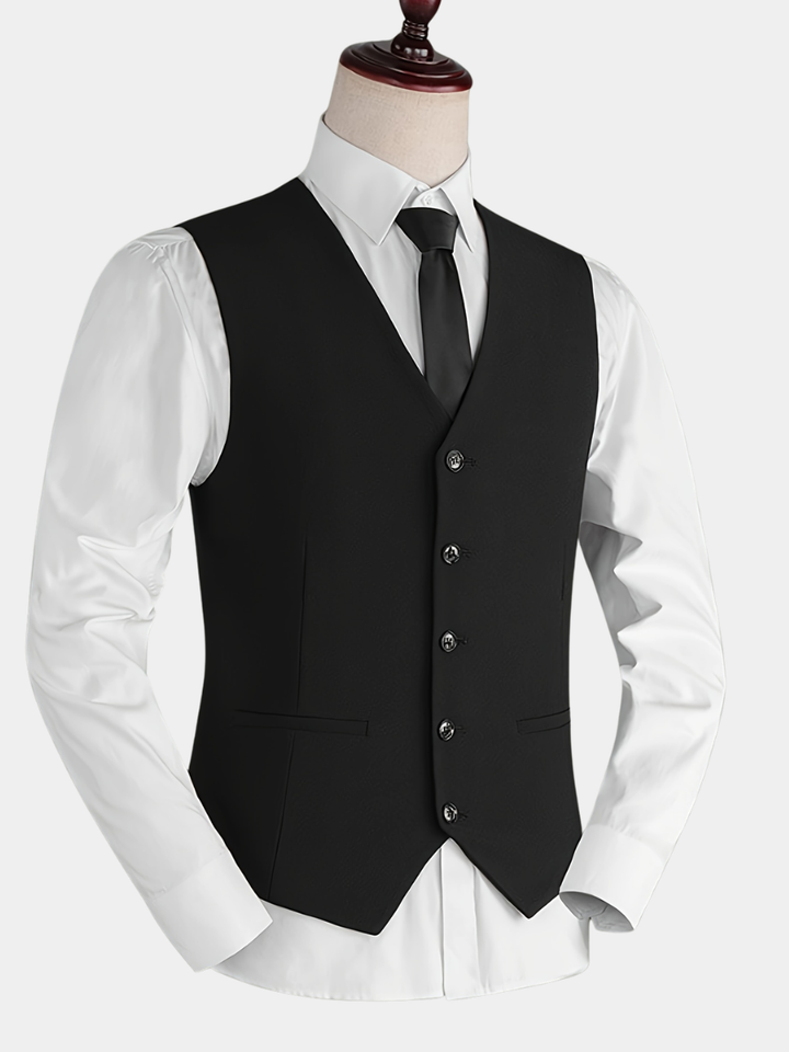SLEEVELESS BUTTON SHIRT FOR MEN