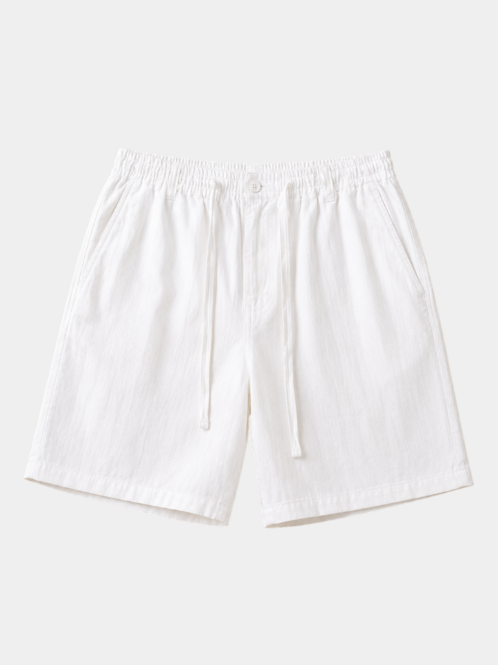 DRAWSTRING WAIST SHORTS FOR MEN