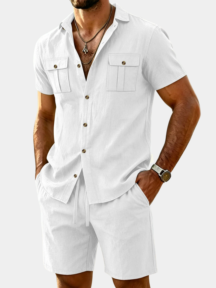 RELAXED TWO-PIECE SET FOR MEN