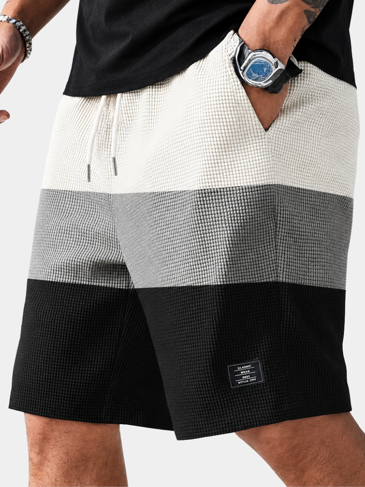 TEXTURED CORDUROY SHORTS FOR MEN