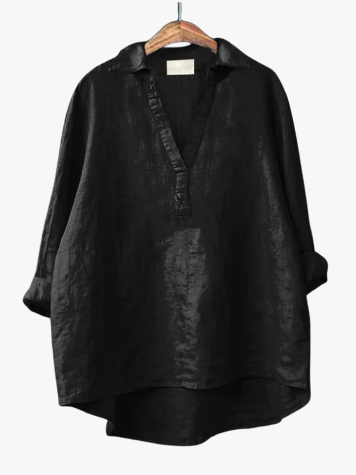 BEAUMONT NICE | BLOUSE COL V POUR FEMMES