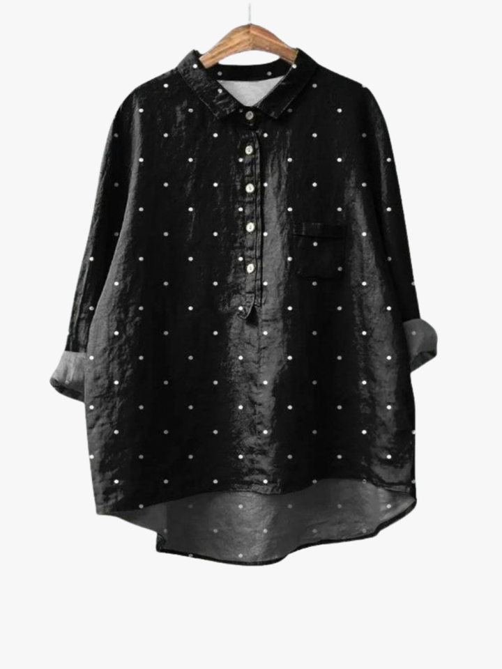 BEAUMONT NICE | BLOUSE À POIS POUR FEMMES
