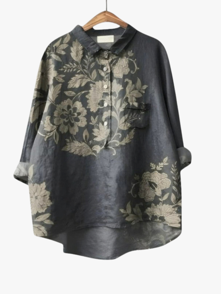 BEAUMONT NICE | BLOUSE FLEURS ÉLÉGANTES POUR FEMMES