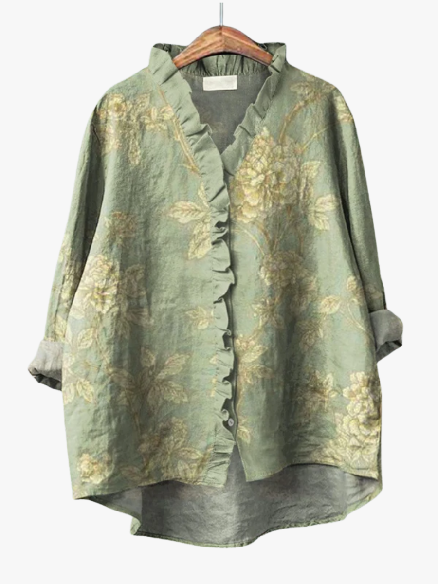 BEAUMONT NICE | BLOUSE FLORALE ÉLÉGANTE POUR FEMMES