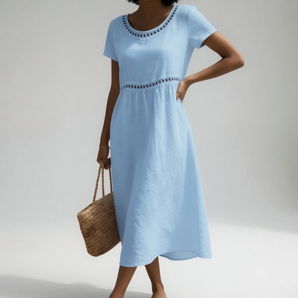 BEAUMONT NICE | ROBE BRODÉE POUR FEMME