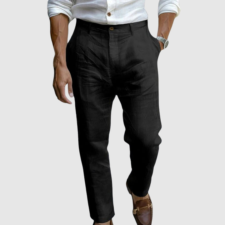 LIGHTWEIGHT TAILORED TROUSERS FOR MEN