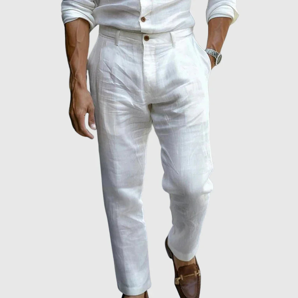 TAILORED SUMMER TROUSERS FOR MEN