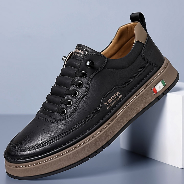 GENUINE LEATHER SNEAKERS FOR MEN