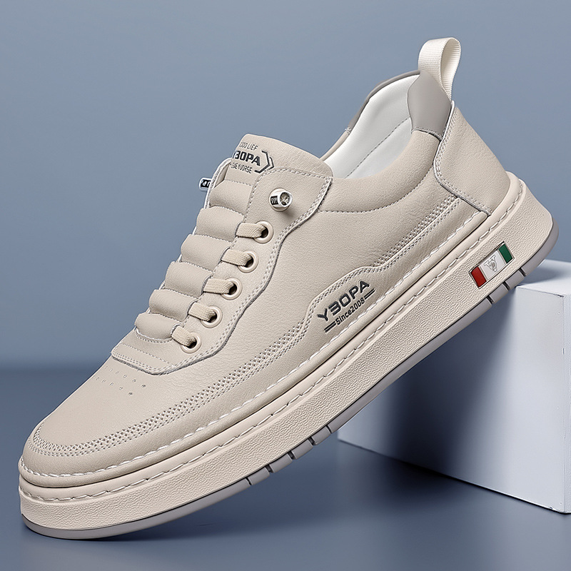 GENUINE LEATHER SNEAKERS FOR MEN