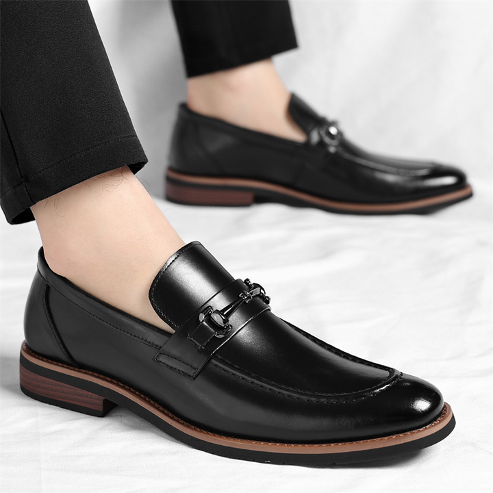 TEXTURED LOAFERS FOR MEN