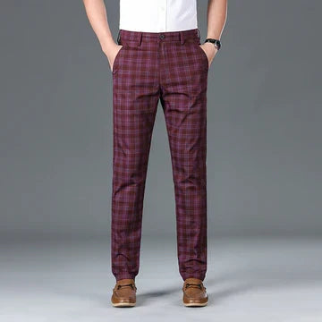 CLASSIC CHECK TROUSERS FOR MEN