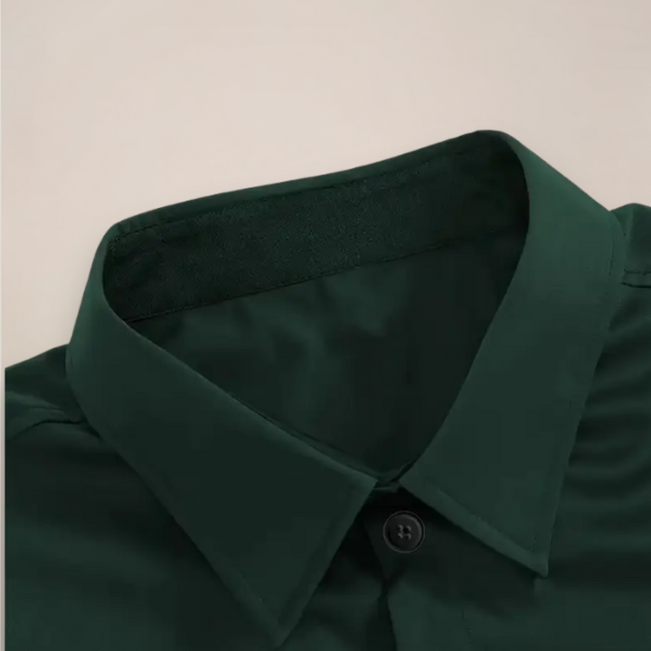 NOTCHED COLLAR SHIRT FOR MEN