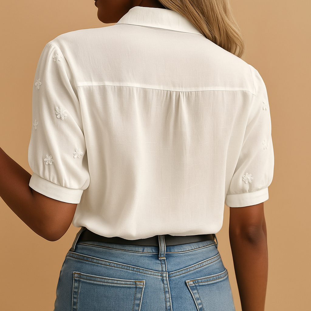 BEAUMONT NICE | BLOUSE BRODÉE CHIC POUR FEMMES