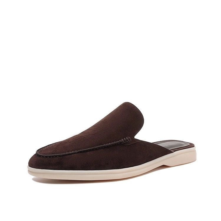 SUEDE MULES FOR MEN