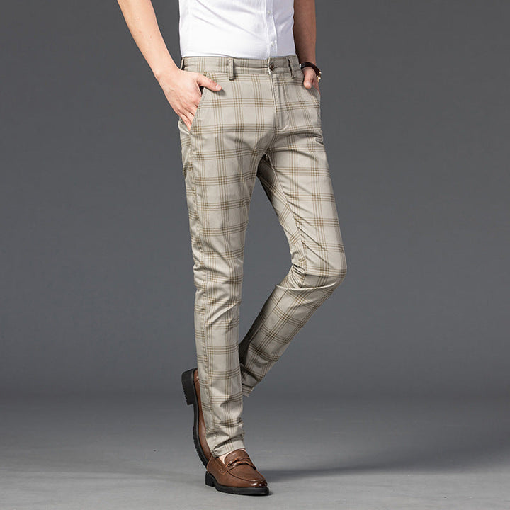 CLASSIC CHECK TROUSERS FOR MEN