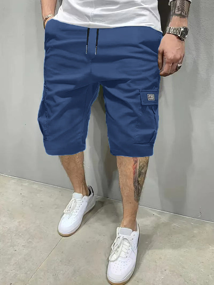 STRAIGHT LEG CARGO SHORTS FOR MEN